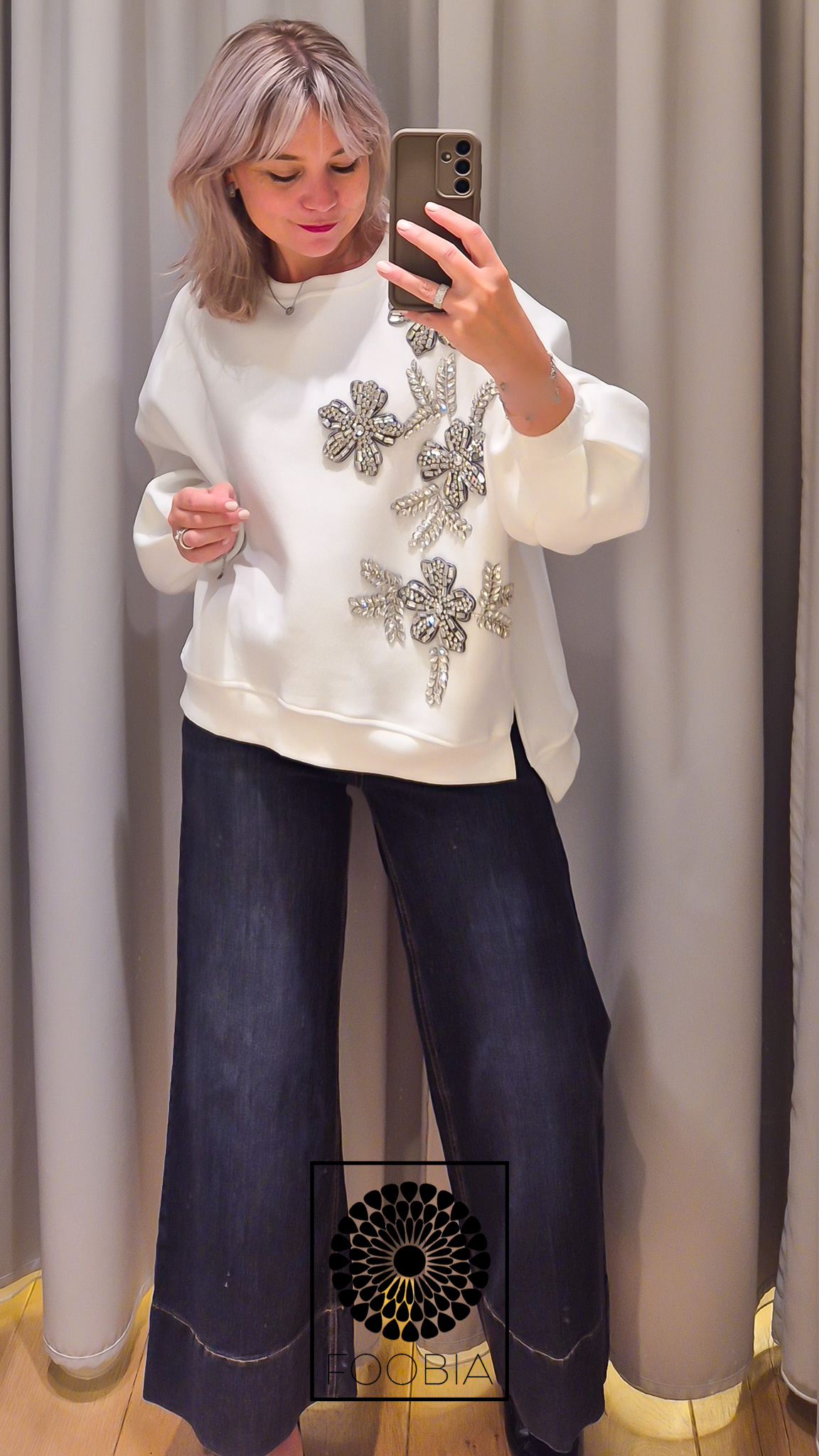 Sweater Strass