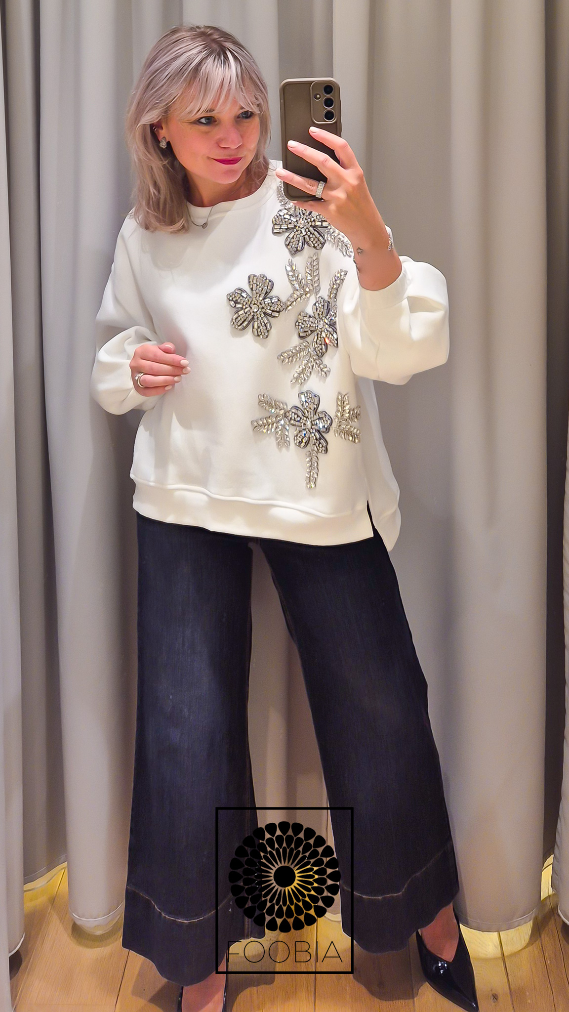 Sweater Strass
