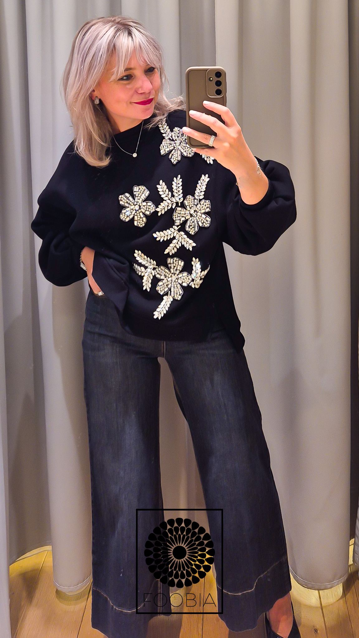Sweater Strass