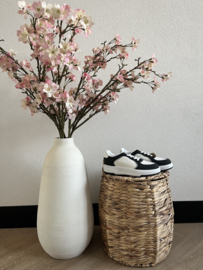 Denim sneakers zwart
