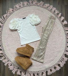 Top bloemen detail