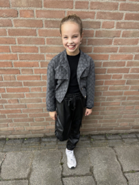 Leatherlook broek