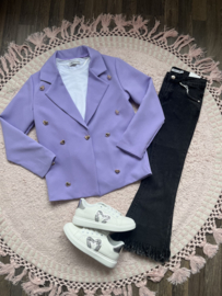 Blazer hartjes lila