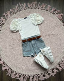 Top bloemen detail