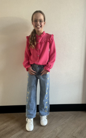 Jeans met hartjes