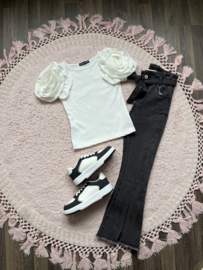 Top bloemen detail