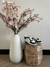 Denim sneakers zwart