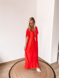 Eivissa dress red