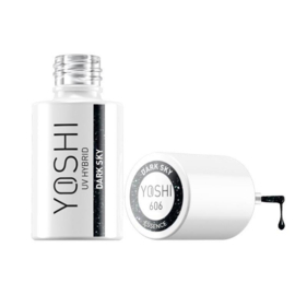 Yoshi Gelpolish Essence - Dark Sky 6ml - 606 (grijs/zwart)  - TPO Free