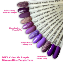 DIVA Gellak Color Me Purple - Painted Lady - 10ml Hema Free