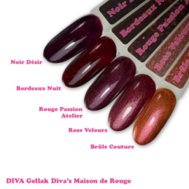 Diva Gellak Diva's Maison de Rouge - Rose Velours 10ml