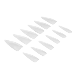 Invisible Flex tips 03 Clear Stiletto - 300pcs ( Press On )