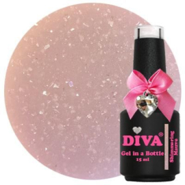 Diva Gel in a Bottle Shimmering Wow -Shimmering  Mauve - 15ml - Hema Free