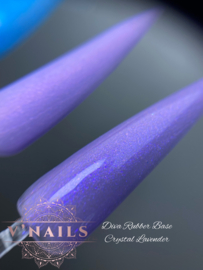 Diva Gellak Rubber Basecoat Crystal Lavender 15 ml