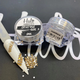 Halo Create - Size 2 Crystals Champagne 288s