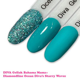 Diva Gellak Frozen Sea Colors Bahama Mama - 10ml - Hema Free