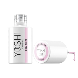 Yoshi Gelpolish Wedding Party - Pink Bride 6ml - 211  - TPO Free