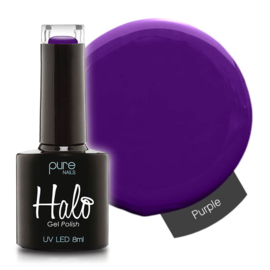 Halo Gel Polish 8ml Purple  ( The Core Collection )