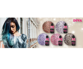 Diva Gellak Glamour Diamonds Collection 2 -  5pcs