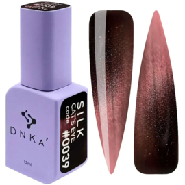 DNKa' Gel Polish Wine Red Cat Eye Silk  - 0039