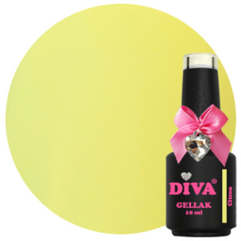 Diva Gellak French Pastel Citron - 10ml - Hema Free