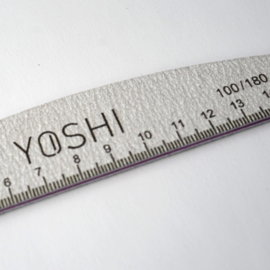 Yoshi Vijlen Half Moon 100/180 1 stuk