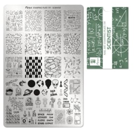 Moyra Stamping Plate 119 Scientist
