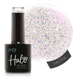 Halo Gel Polish 8ml Fairy Dust Glitter Topcoat No Wipe