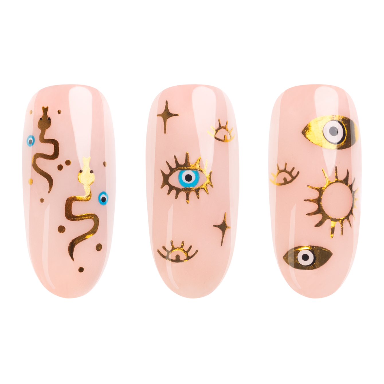 Nailart Stickers - Boho Gold - NN 11492