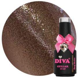 DIVA Gellak Glaze Love Cat Eye Collectie 2  -  Deep Mauve 10ml