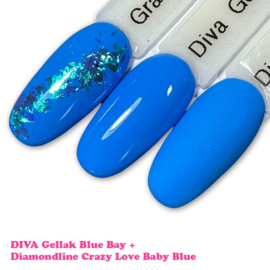 DIVA Gellak Crazy Colors Blue Bay - 10ml - Hema Free