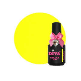 Diva Gellak Neon Yellow 15 ml