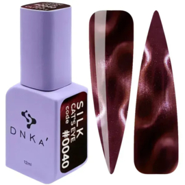 DNKa' Gel Polish Wine Red Cat Eye Silk  - 0040