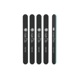 Halo Elite Black Straight File 100/180 - 5 pack