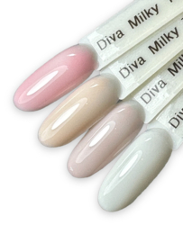 Diva Milky Topcoat - No Wipe 15 ml