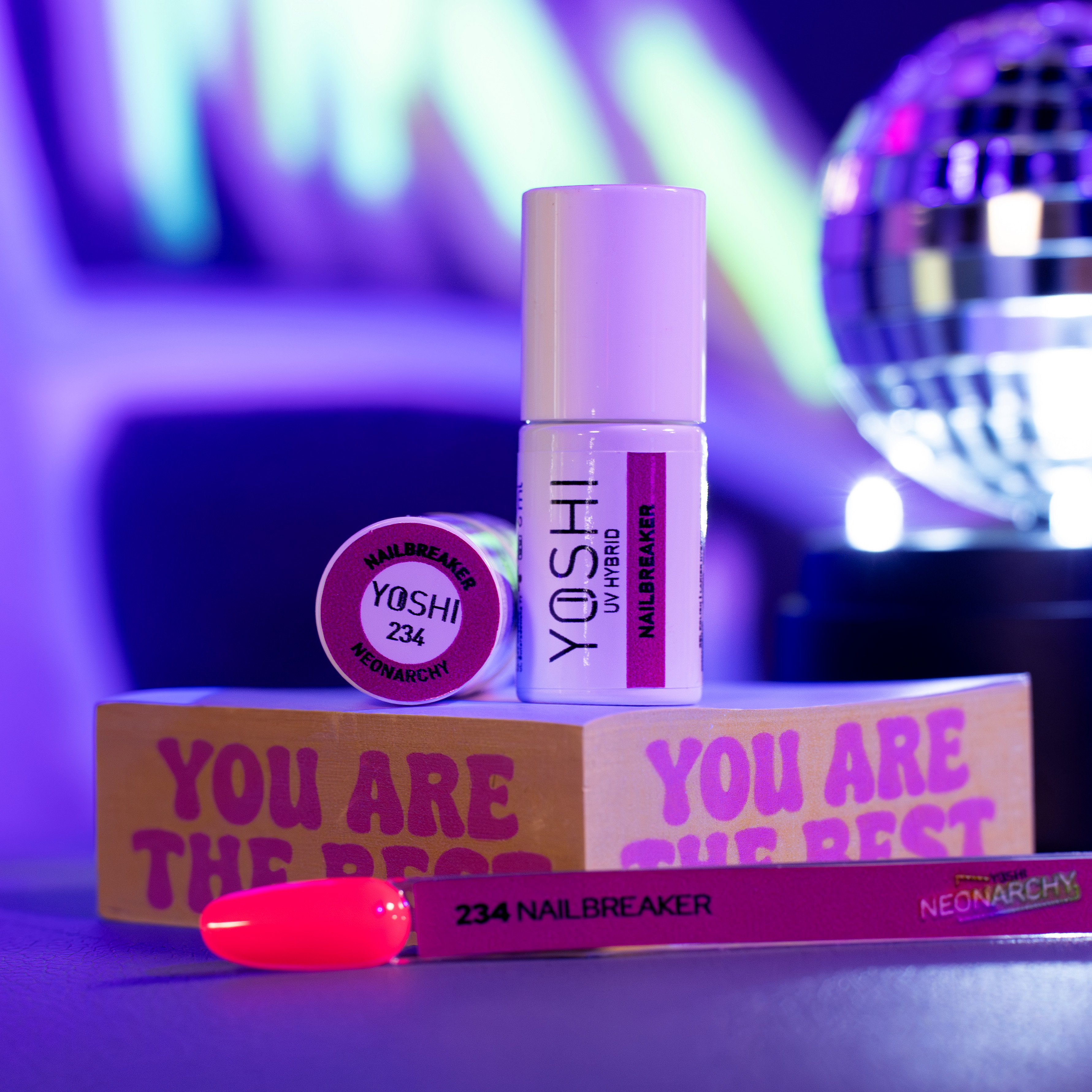 Yoshi Gelpolish Neonarchy 234 Nailbreaker 6ml - Hema Free - TPO Free