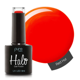 Halo Gel Polish 8ml Red Hot  ( Beach Party Collection )