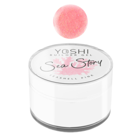 Yoshi Sea Story Seashell Pink - 15ml - Glitter Effect  - Low Heat -  TPO Free