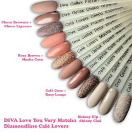 Diva Gellak Love You Very Matcha - Rosy Brown - 15ml