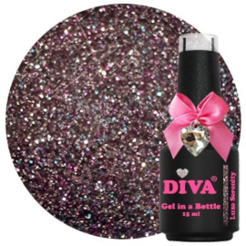 Diva Gel in a Bottle - Sparkling Stars - Luxe Serenity* 15 ml- Hema Free - TPO FREE