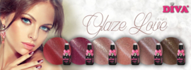 DIVA Gellak Glaze Love Cat Eye Collectie 2  -  Dirty Pink 10ml