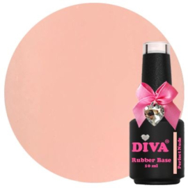 Diva Gellak Rubber Basecoat Perfect Nude  10ml