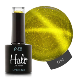 Halo Gel Polish 8ml *Gold* - Cat Eye ( Follow The Star Collection )