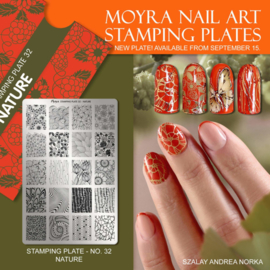 Moyra Stamping Plate 032 Nature