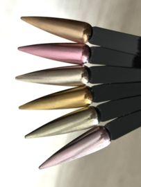Diva Extremely Chique Chrome Pigment Set 6 pcs