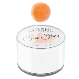 Yoshi Sea Story Coral Coast - 15ml - Glitter Effect  - Low Heat -  TPO Free
