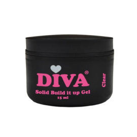 DIVA Solid Build it up Gel CLEAR 15ml