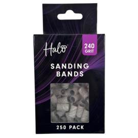 Halo Sanding Bands - schuurrolletjes  White 240 pack 250