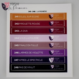Yoshi Color Pop Stickers - La Premiere Collection - 241-248