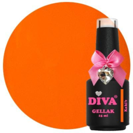 Diva Gellak Kaki's - 15ml - The Exotic Colors Collection